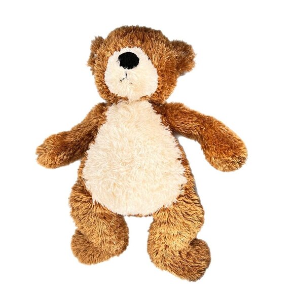 Gund Brown Teddy Bear Beanie Fleming 14" Plush Stuffed Animal 15237 Toy - Picture 7 of 13